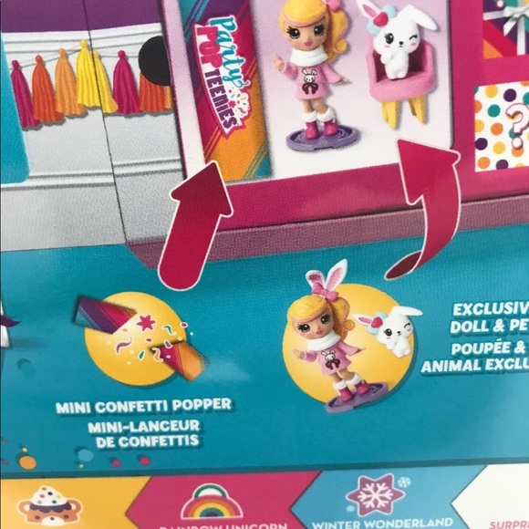 Party Pop Teenies Party Surprise Hayden Cutie Animal Surprise Series 1 - Picture 12 of 12